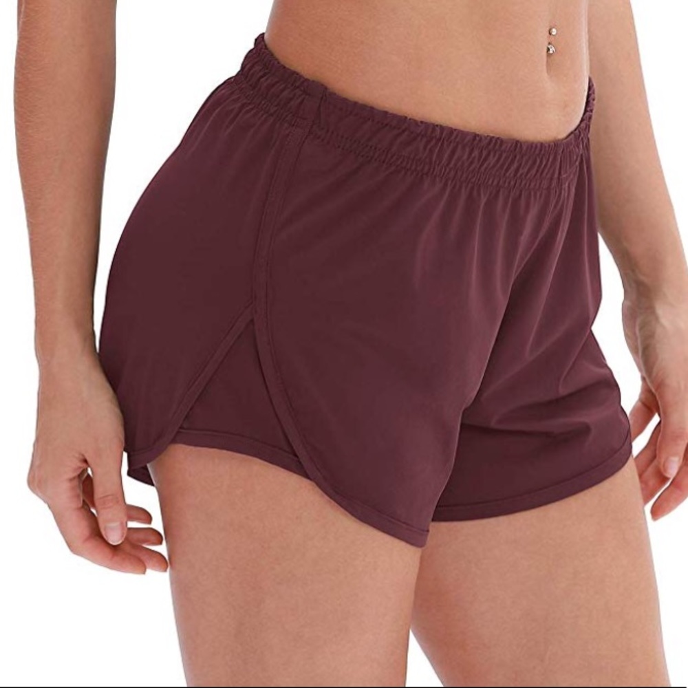 Workout Shorts with Built-in Brief